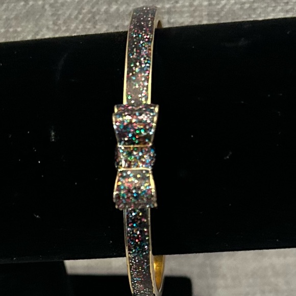 Kate Spade Sparkle Bow Bangle Bracelet - Picture 9 of 9